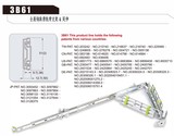     3B61                    全展钢珠滑轨带支架 & 延伸